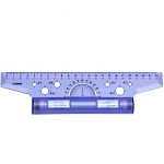 Линейка-рейсшина " Стамм " 22см пластиковый ролик