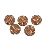 Набор бусин " Zlatka " №21 22мм*5шт, золотистые, пластик, пакет