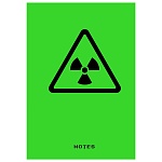 Записная книжка А5 7БЦ 80л " Эксмо " Neon party. No 6, клетка, обложка - матовый ламинированный картон, сшивка, белый блок