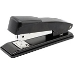 Степлер Attomex 24/6, 26/6 до 18 л, металл, черный