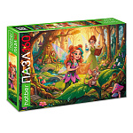 Пазлы " Hatber " 160элементов Лесные феи 33*22см, картонная упаковка