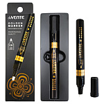 Маркер " deVente " Repair & Craft зеркальный золотой 3мм, пулевидный наконечник, зеркальный, перманентный