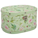 Шкатулка-сундук деревянная " Gamma " №007 Весенние цветы, 240*180*125мм, замок, в пакете