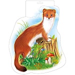 Плакат фигурный " Мир поздравлений " 930 А4 Горностай, европодвес