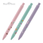 Ручка шариковая автоматическая " Bruno Visconti " FunClick Мороженки, синяя 0,7мм, толщина письма 0,5мм, пластиковый корпус, покрытие soft-touch, цвет корпуса - ассорти с рисунком, пластиковый клип, пластиковый тубус