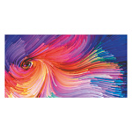 Конверт для денег " Миленд " 1-05 Без названия- Цветная абстракция, 164*85мм, без отделки