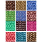 Бумага для декорирования и творчества " Hobby Time " 29*29см 12л №7 Шелк двухсторонняя, 80г/м2, пакет, европодвес