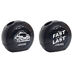 Точилка " deVente " Fast Or Last 2 отверстия с контейнером, индивидуальная маркировка, ассорти, картонный дисплей