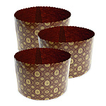 Набор форм для выпечки 3шт один размер: 100х85мм, пакет