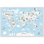 Раскраска-постер " ГеоДом " 101*69см 1л Обитатели Земли, обложка- мелованная бумага, цветной фон