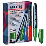 Маркер " deVente " зеленый 5мм пулевидный наконечник перманентный