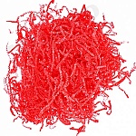 Наполнитель " Миленд " Интенсив красный, бумажный, декоративный, 2мм, 100г