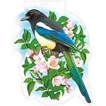 Плакат фигурный " Мир поздравлений " 930 А4 Сорока, с европодвесом