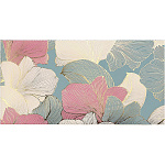 Конверт для денег " Миленд " Dream Cards Soft Touch Без названия- Цветной, золотые цветы, 164*85мм, холодная фольга,твин лак