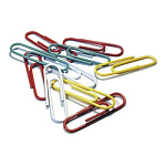 Скрепки цветные DOLCE COSTO 33 мм/100 шт.