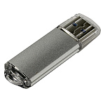 Флеш-диск " SmartBuy " 128GB V-Cut Silver USB 3.0, алюминий