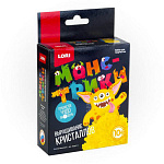 Выращивание кристаллов " Lori " Алхимик. Монстрики, Желтый монстрик, в наборе: химический реактив, поддон для выращивания, картонная основа, декоративный картонный элемент, инструкция