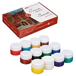 Гуашь " Сонет " 12цв*20мл картонная упаковка