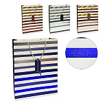 Пакет бумажный " KWELT " 30*41,5*12см Horizontal lines, ассорти (без возможности выбора дизайна), ламинированный, галография