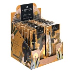 Ручка шариковая автоматическая " Lorex " Slim chic Golden beauty синяя 0,7мм, металлический корпус, толщина письма- 0,35мм, индивидуальная упаковка, ассорти (без возможности выбора цвета)