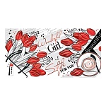 Конверт для денег " Мир открыток " 2-17 Wonderful Girl, 165*85мм, фольга, пластизоль, текст