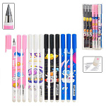 Карандаш вечный " Basir " HB, Космос, корпус- пластиковый, с ластиком, 4 дизайна, пластиковая упаковка