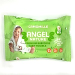 Салфетки влажные детские  20шт " Angel " Camomille