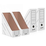 Лоток вертикальный 150мм, 1 отделение, микрогофрокартон, белый, 1шт