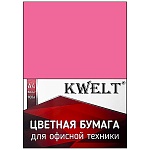 Бумага " KWELT " неон А4 80г/м2 100л розовый