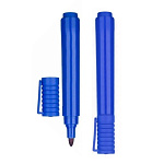 Маркер " РДК " синий 2,5мм пулевидный наконечник перманентный