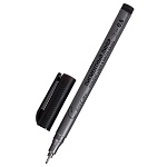 Ручка капиллярная (линер) " Сонет " 0,6мм черный, пигментный