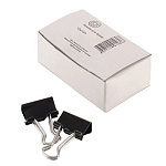 Зажимы " Dolce Costo " черные 51мм 12шт/уп