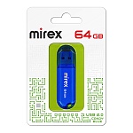 Флеш-диск " Mirex " 64GB Candy голубой USB 2.0