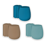 Набор стаканов " Silihome " 0,16л и 0,29л, силикон, ассорти (без возможности выбора цвета)