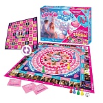 Игра настольная " Русский стиль " 2 в 1 Love story + Сердечные тайны, состав: двустороннее игровое поле 27*37см, кубик, фишки - 8шт, карточки - 80шт, правила, в картонной коробке