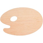 Палитра ДВП фанера овальная 20*30, толщ 3мм
