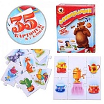 Игра пазл " Русский стиль " Ассоциации, состав: карточки - 35шт, инструкция, от 3лет, картонная упаковка 15*22*5см