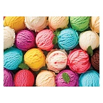 Конверт для подарочного сертификата " Праздник " 170 Без названия- Яркое мороженое, 100*74мм, глянцевый уф-лак