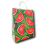 Пакет бумажный " ПЗБМ " 26*35*15см Фрукты 2, крученые ручки