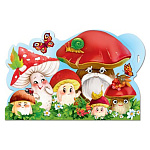 Плакат фигурный " Праздник " 936 А3 Грибы