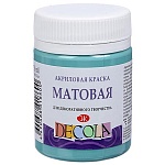 Краска акриловая " Decola " 50мл матовая турецкая зеленая