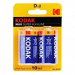 Батарейка " Kodak " LR20 алкалиновая KD-2/1.5V/CAT30952843