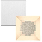 Холст " ПТХ " 09131 20*20см на подрамнике, лен, мелкозернистый, грунтованный, плотность 180г/м2