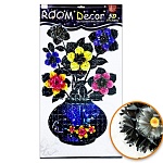 Набор наклеек 5D 37*68см Ваза с ромашками