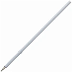 Стержень шар. 107мм БЕЛЫЙ корпус синий 0,7мм с ушками