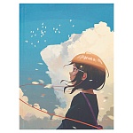 Ежедневник полезных привычек А5 100л " Миленд " Аниме, недатированный, обложка - интергальная, матовый ламинированный картон, офсет 70г/м2, справочный материал