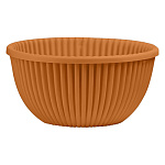 Кашпо " Миленд " Верде, 6л, Терракот, h=15, d=31, пластик