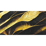 Конверт для денег " Миленд " Dream Cards Soft Touch Без названия- Золотистый узор, 164*85мм