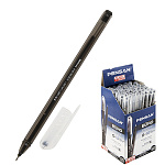 Ручка шариковая " Pensan " Buro черная 1мм, толщина письма 0,7мм, чернила на масляной основе, игольчатый пишущий узел, полупрозрачный корпус, колпачок с клипом, дисплей