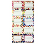 Наклейка на тетрадь 14,5*21см " Цветочный ковер "